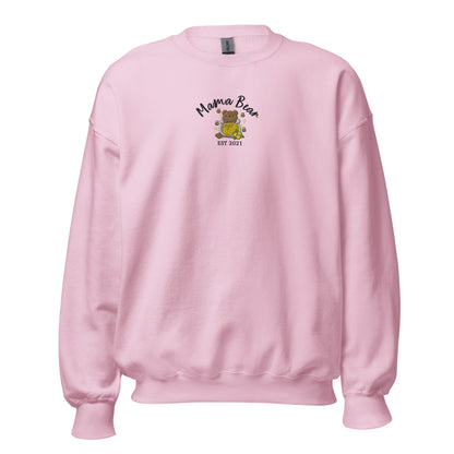 Mama Honey Bear Embroidered Sweatshirt