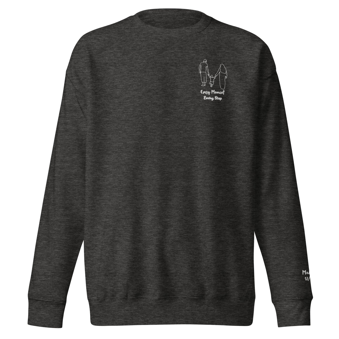 Premium Outline Sweatshirt + Wrist Personalisation